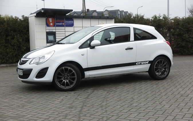 Opel Corsa cena 14990 przebieg: 130000, rok produkcji 2012 z Kartuzy małe 497